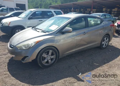 2013 Hyundai Elantra Gls from USA, damaged, VIN 5NPDH4AE0DH220243